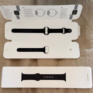 Apple Watch Black Sport Band